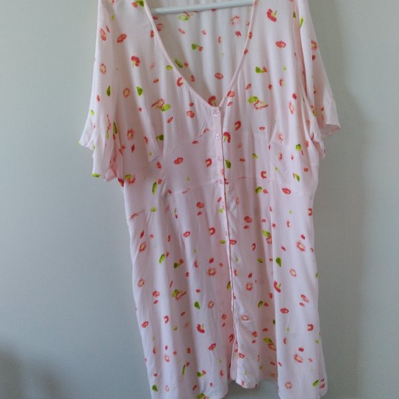 Pretty bp Floral Print Mini dress. NWOT 3X - Picture 3 of 11